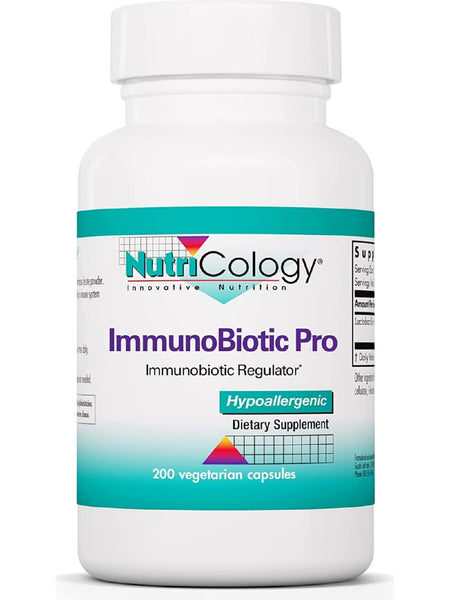 NutriCology, ImmunoBiotic Pro Immunobiotic Regulator, 200 Vegetarian Capsules