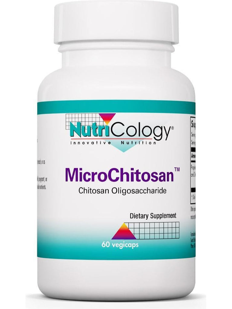 NutriCology, MicroChitosan, Chitosan Oligosaccharide, 60 vegicaps