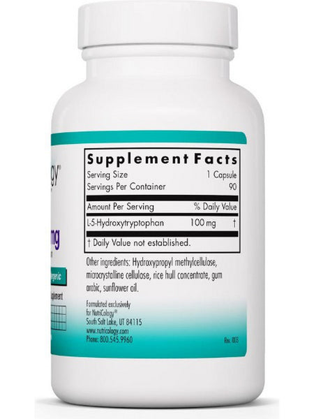 NutriCology, 5-HTP 100 mg L-5-Hydroxytryptophan, 90 Vegetarian Capsules