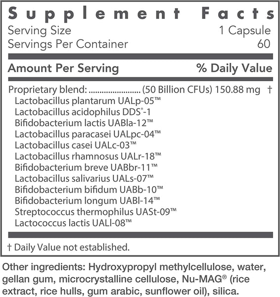 NutriCology, Restore-Biotic, Complete, 60 delayed-release vegetarian capsules