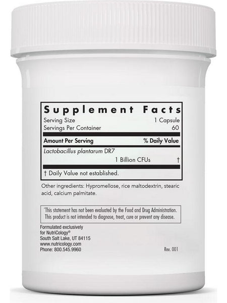 NutriCology, Restore-Biotic, Mood and Mind, 60 Vegetarian Capsules