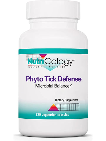 NutriCology, Phyto Tick Defense Microbial Balancer, 120 Vegetarian Capsules