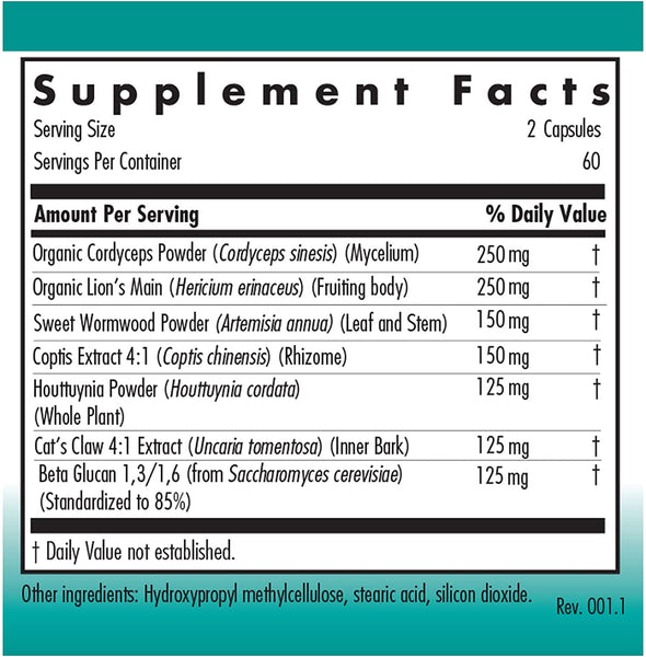 NutriCology, Phyto Tick Defense Microbial Balancer, 120 Vegetarian Capsules