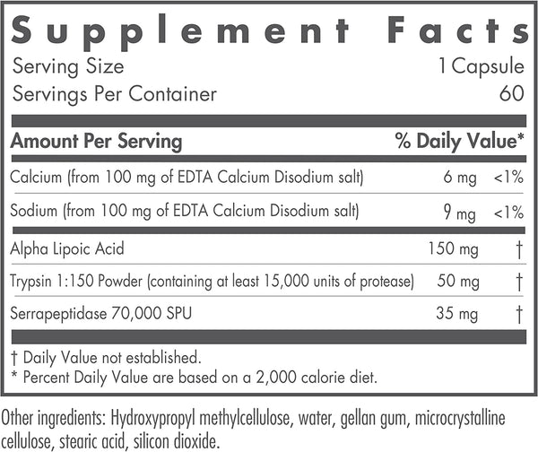 NutriCology, Biofilm Neutralizer with EDTA, 60 delayed-release vegetarian capsules