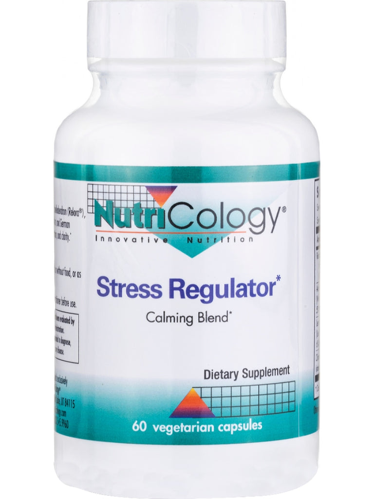 NutriCology, Stress Regulator Calming Blend, 60 Vegetarian Capsules