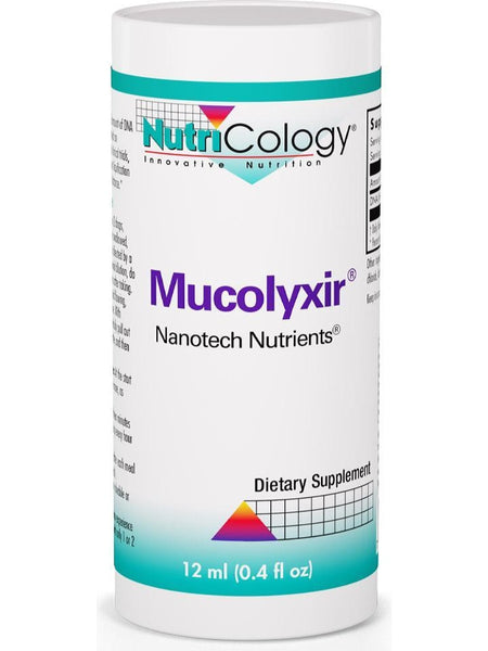 NutriCology, Mucolyxir Nanotech Nutrients, 0.4 fl oz