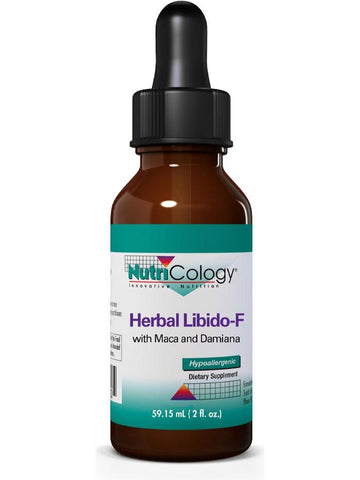 NutriCology, Herbal Libido-F with Maca and Damiana, 2 fl oz