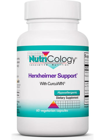 NutriCology, Herxheimer Support with CurcuWIN, 60 Vegetarian Capsules