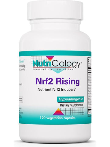 NutriCology, Nrf2 Rising Nutrient Nrf2 Inducers, 120 Vegetarian Capsules