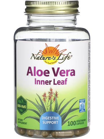 Nature's Life, Aloe Vera Inner Leaf, 100 Vegetarian Capsules