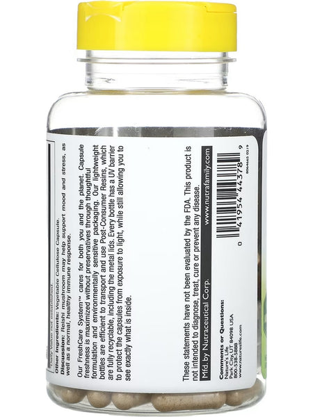 Nature's Life, Reishi Mushroom, 1200 mg, 100 Vegetarian Capsules