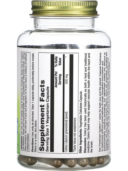 Nature's Life, Celery Seed, 500 mg, 100 Vegetarian Capsules
