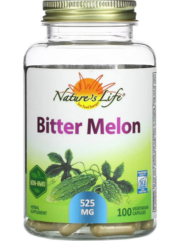 Nature's Life, Bitter Melon, 525 mg, 100 Vegetarian Capsules