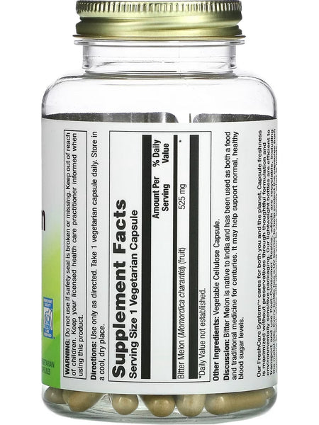 Nature's Life, Bitter Melon, 525 mg, 100 Vegetarian Capsules