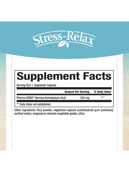 Natural Factors, Pharma GABA® 250 mg, 60 Vegetarian Capsules