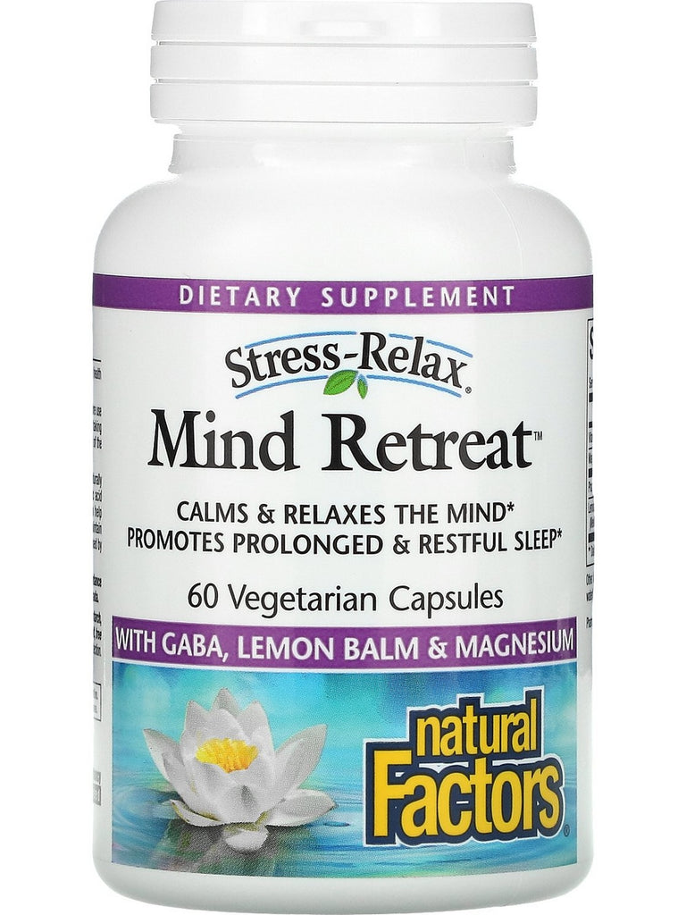 Natural Factors, Mind-Retreat™, 60 Vegetarian Capsules