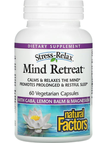 Natural Factors, Mind-Retreat™, 60 Vegetarian Capsules