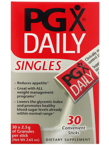 Natural Factors, PGX Daily® Singles, 30 Convenient Sticks