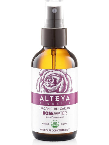 Alteya Organics, Bulgarian Organic Rose Water, 4 fl oz