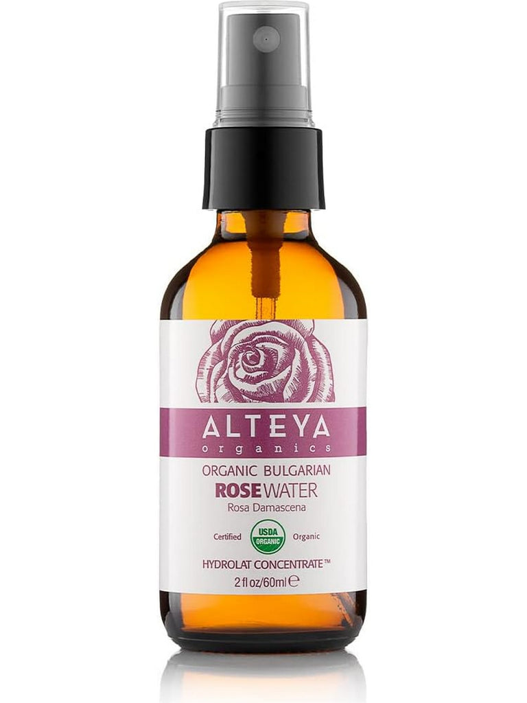 Alteya Organics, Organic Bulgarian Rose Water, 2 fl oz