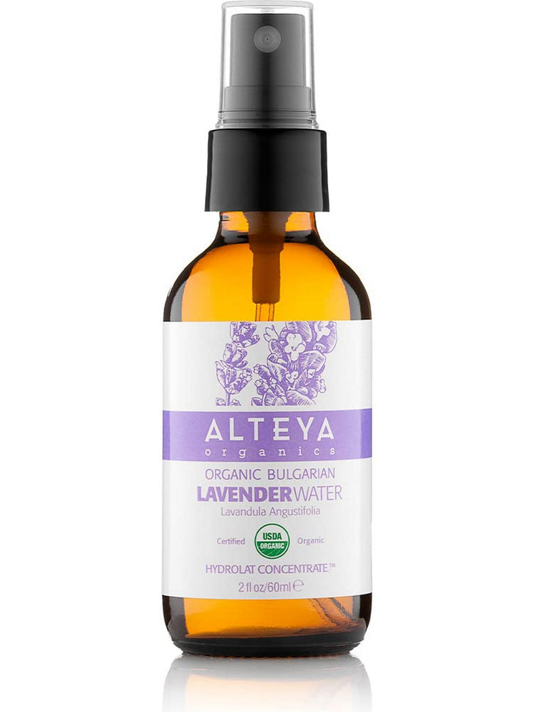 Alteya Organics, Organic Bulgarian Lavender Water, 2 fl oz