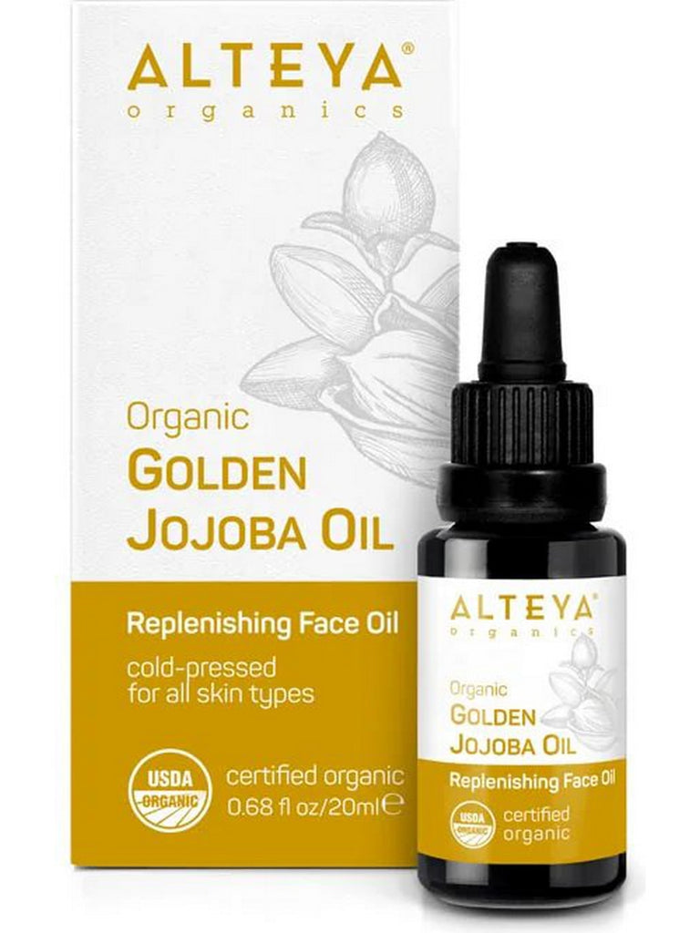 Alteya Organics, Organic Bulgarian Golden Jojoba Oil, 20 ml