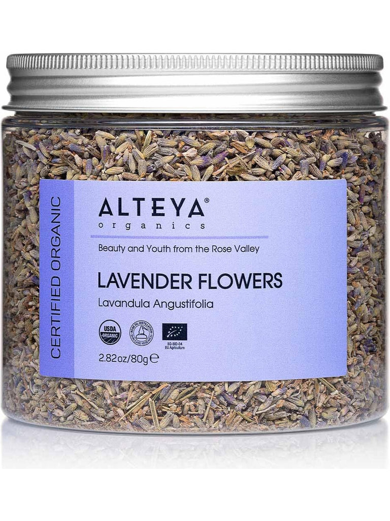 Alteya Organics, Organic Lavender Flowers Tea, 2.82 oz