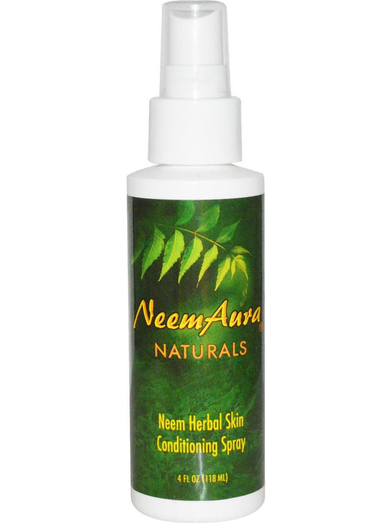 Neem Herbal Conditioning Spray, 4 oz, Neem Aura
