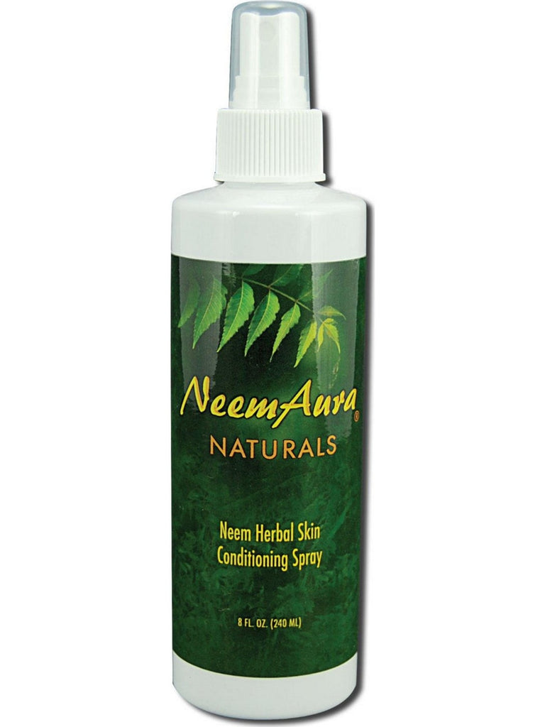 Neem Herbal Skin Conditioning Spray, 8 oz, Neem Aura