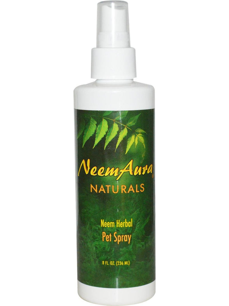 Neem Pet Spray, 8 oz, Neem Aura