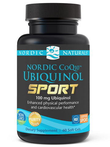 Nordic Naturals, Nordic® CoQ10 Ubiquinol Sport, 60 Soft Gels