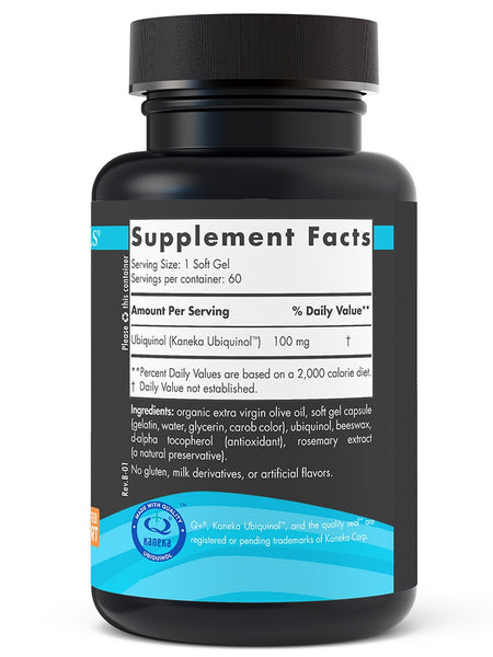 Nordic Naturals, Nordic® CoQ10 Ubiquinol Sport, 60 Soft Gels