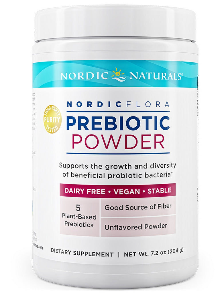 Nordic Naturals, Nordic® Flora Prebiotic Powder, 7.2 Ounces of Powder