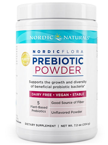 Nordic Naturals, Nordic® Flora Prebiotic Powder, 7.2 Ounces of Powder