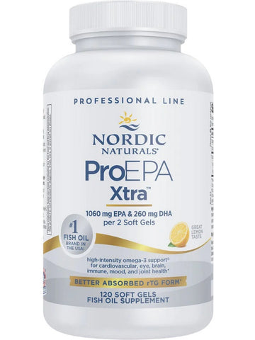 Nordic Naturals, ProEPA™ Xtra, Lemon, 120 Soft Gels