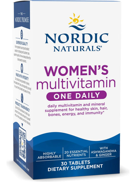 Nordic Naturals, Women's One Daily Multivitamin, 30 Tablets