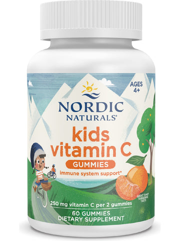 Nordic Naturals, Kids Vitamin C Gummies, 60 Gummies