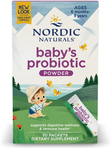 Nordic Naturals, Baby's Probiotic Powder, 30 Powder Packets