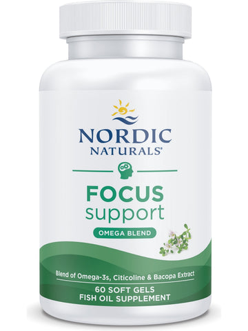 Nordic Naturals, Focus Support, 60 Soft Gels