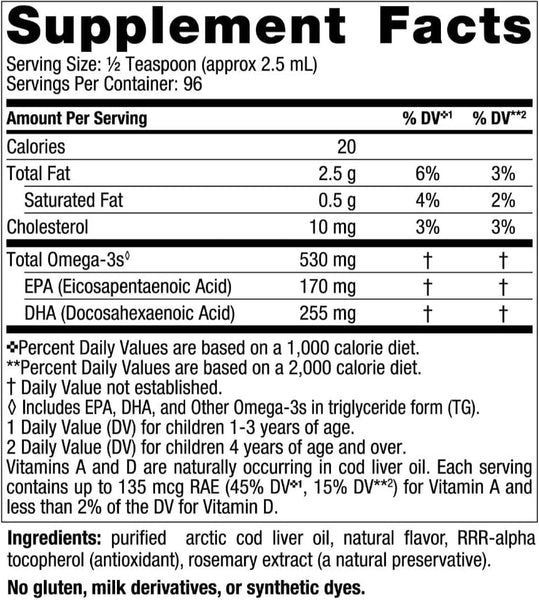 Nordic Naturals, Children's DHA, Strawberry, 8 Fluid Ounces