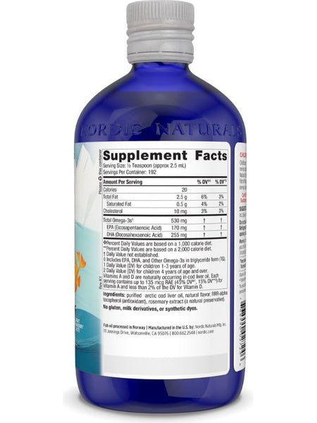 Nordic Naturals, Children's DHA, Strawberry, 16 Fluid Ounces