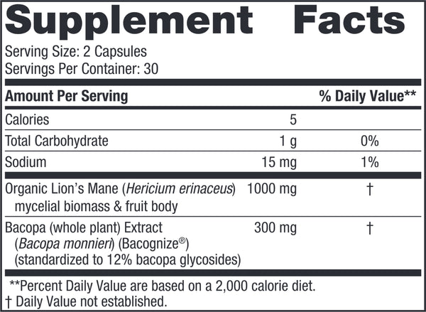 Nordic Naturals, Cognition Mushroom Complex, 60 Capsules