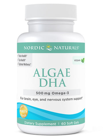 Nordic Naturals, Algae DHA, 60 Soft Gels