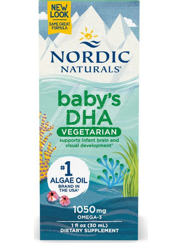 Nordic Naturals, Baby's DHA Vegetarian, 1 fl oz