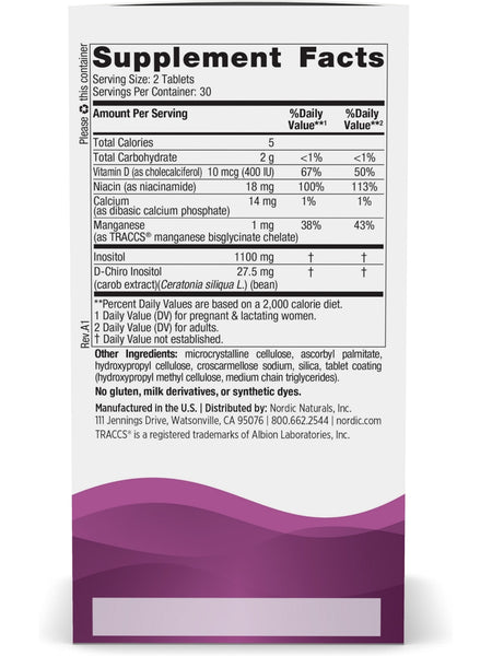 Nordic Naturals, Fertility Support, 60 Tablets