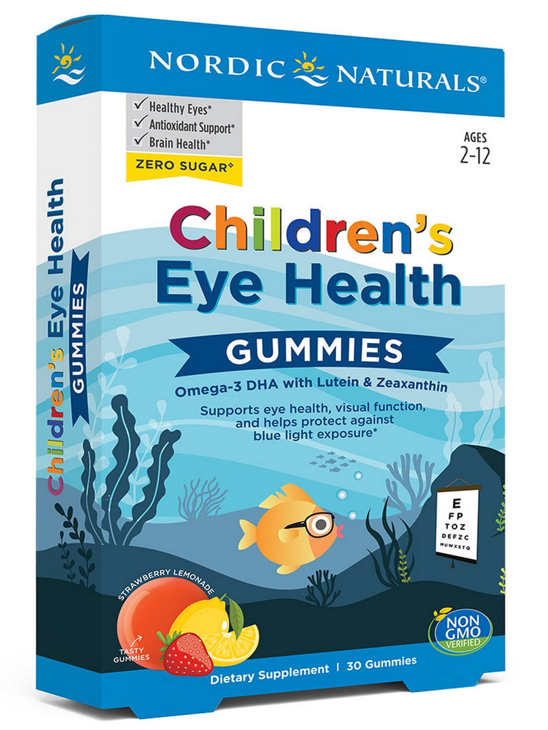 Nordic Naturals, Children's Eye Health Gummies, Strawberry Lemonade, 30 Gummies