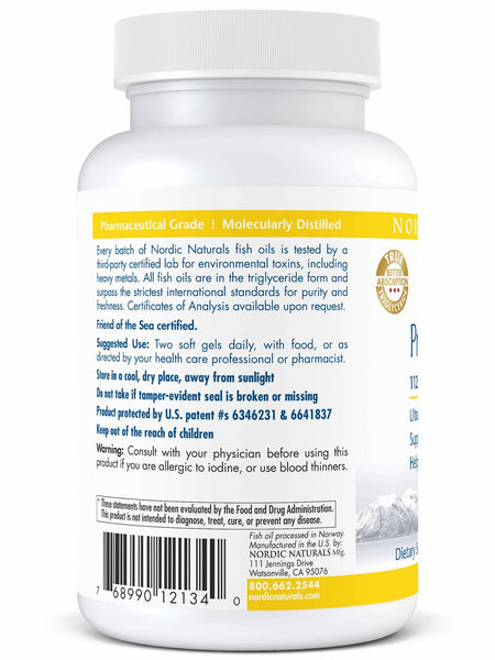 Nordic Naturals, ProOmega® 2000-D, Lemon, 60 Soft Gels
