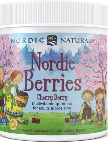 Nordic Naturals, Nordic Berries®, Cherry Berry, 120 Gummies