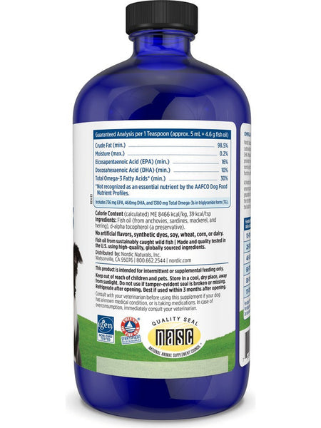 Nordic Naturals, Omega-3 Pet™, 16 Fluid Ounces