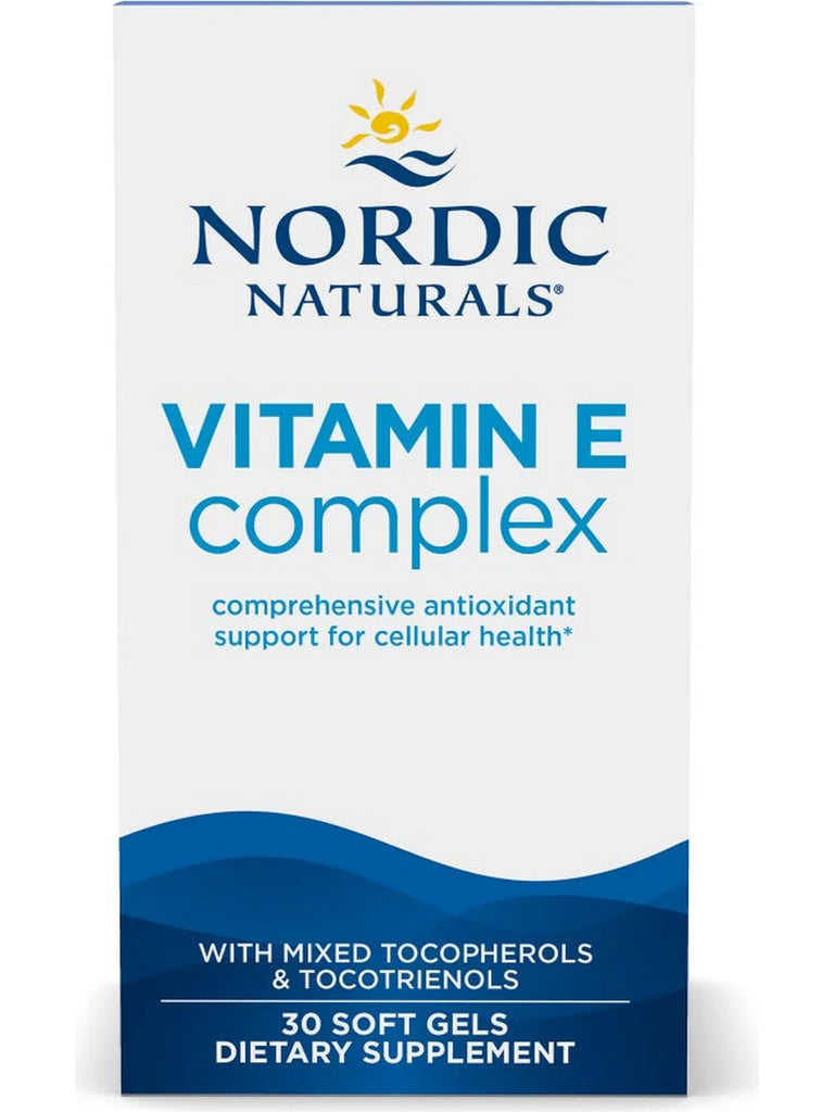 Nordic Naturals, Vitamin E Complex, 30 Soft Gels